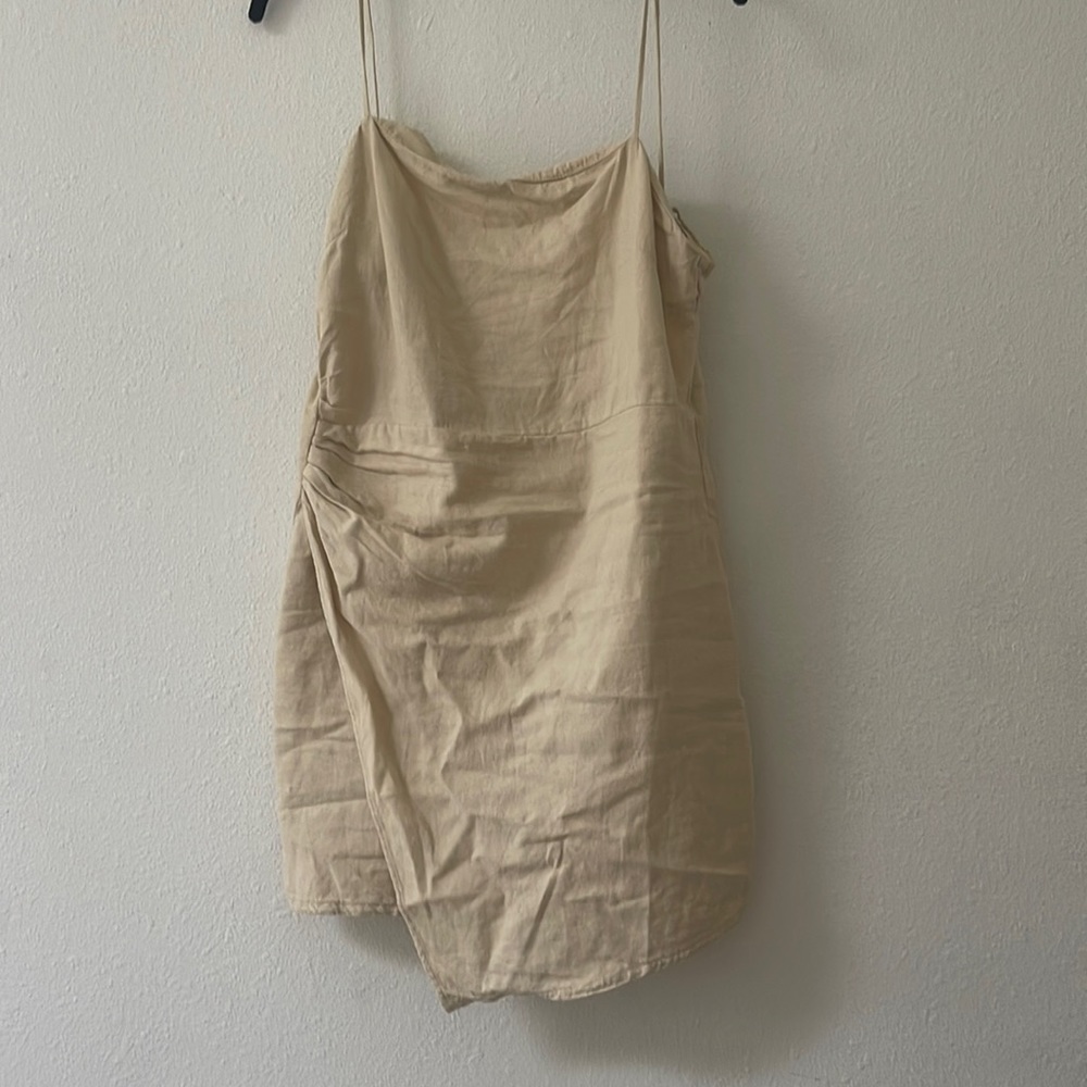 Zara Linen Dress NWT